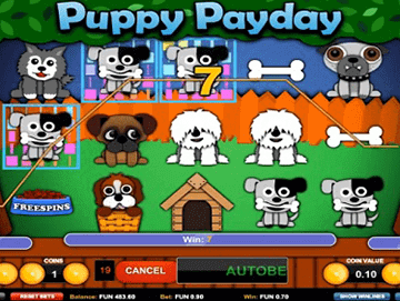 Puppy Payday tragamonedas