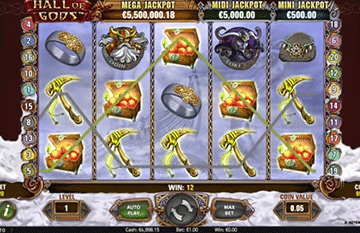 tragaperras Halls of Gods