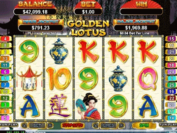 Golden Lotus tragamonedas
