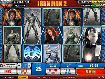 Iron Man 2 tragamonedas