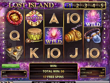 Lost Island tragamonedas